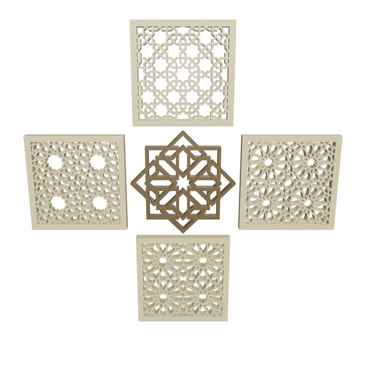 5 Piece Wall Art Bundle A